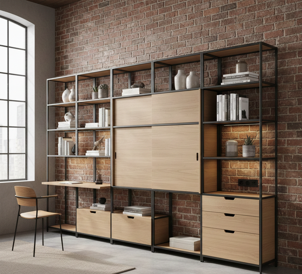 Organized space showing our process